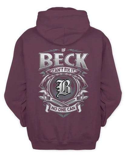 BECK AP81-K4-626 - Personalized Ahmed Quote Apparel “If Ahmed Can't Fix It, No One Can” - Unisex Hoodie - Maroon