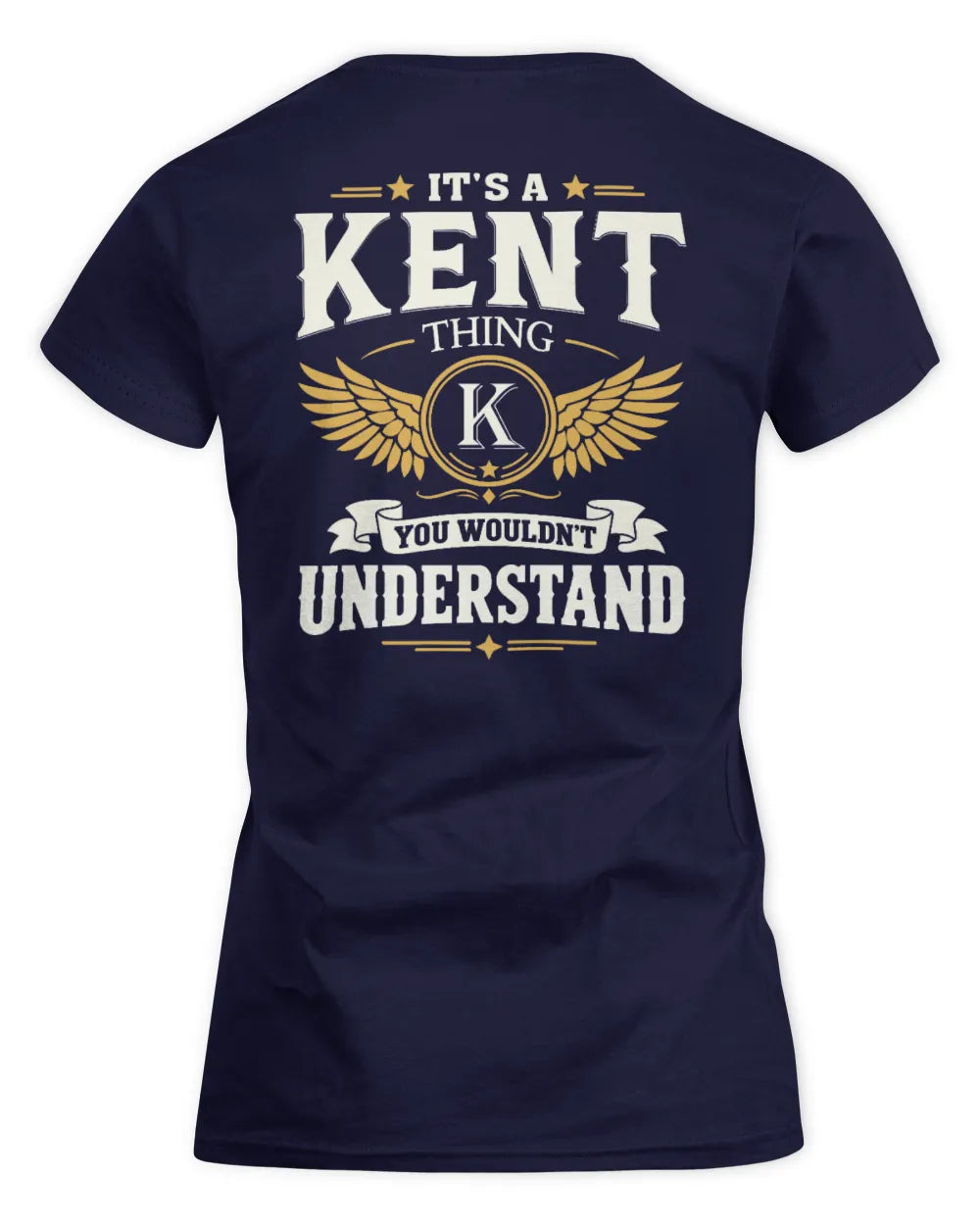 KENT KT06-M008 It’s a [NAME] Thing – You Wouldn’t Understand | Personalized Vintage T-Shirt - Women's Standard T-Shirt - Navy