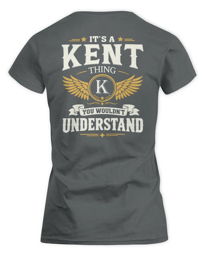KENT KT06-M008 It’s a [NAME] Thing – You Wouldn’t Understand | Personalized Vintage T-Shirt - Women's Standard T-Shirt - Charcoal