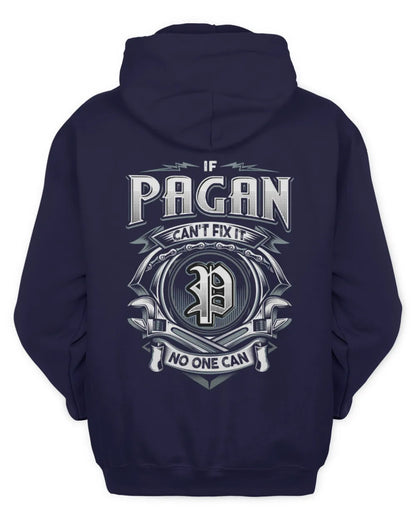 PAGAN AP81-K4-626 - Personalized Ahmed Quote Apparel “If Ahmed Can't Fix It, No One Can” - Unisex Hoodie - Navy