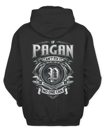 PAGAN AP81-K4-626 - Personalized Ahmed Quote Apparel “If Ahmed Can't Fix It, No One Can” - Unisex Hoodie - Black
