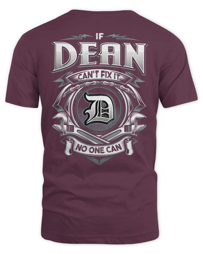 DEAN AP81-K4-626 - Personalized Ahmed Quote Apparel “If Ahmed Can't Fix It, No One Can” - Unisex Standard T-Shirt - Maroon