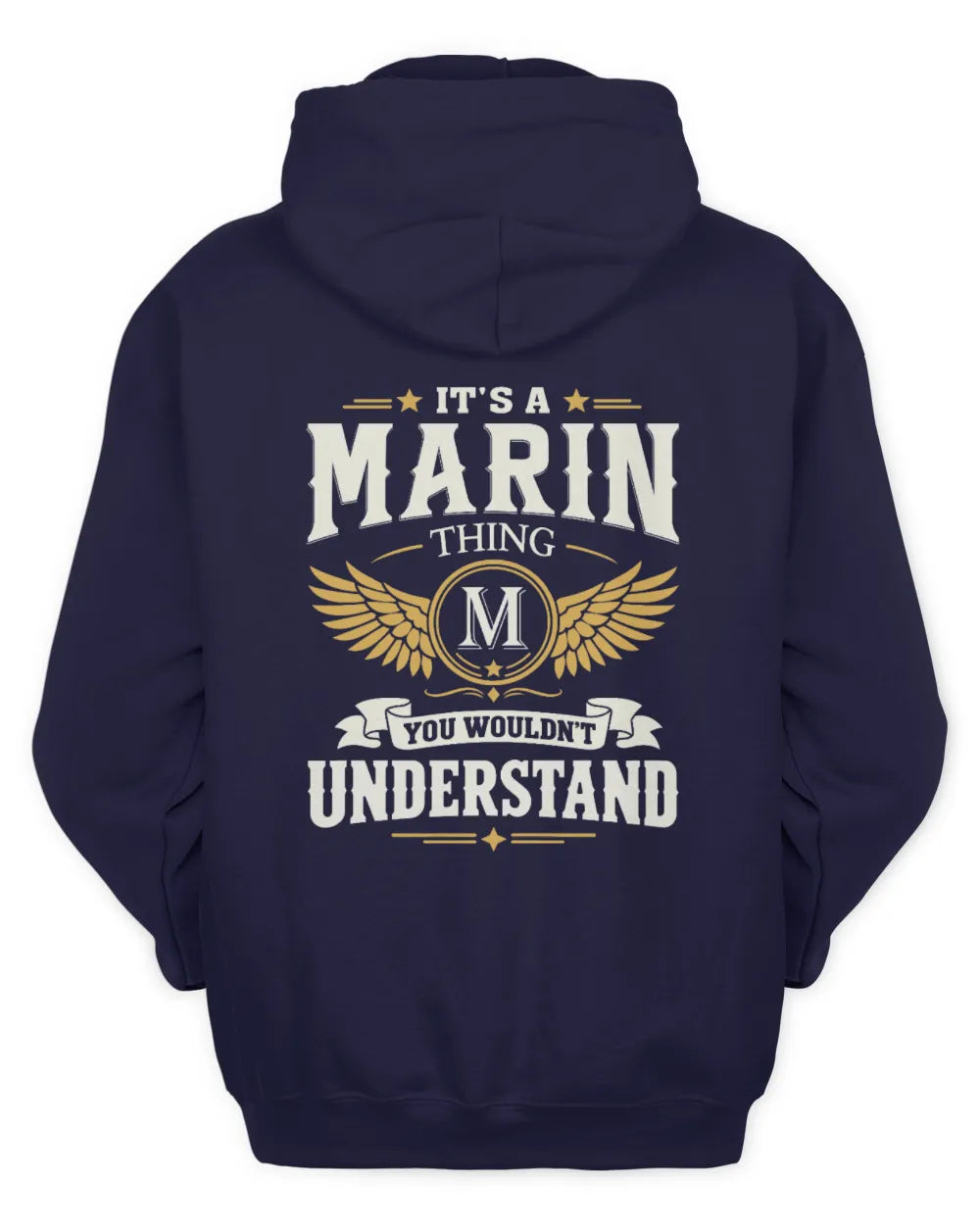 MARIN KT06-M008 It’s a [NAME] Thing – You Wouldn’t Understand | Personalized Vintage T-Shirt - Unisex Hoodie - Navy