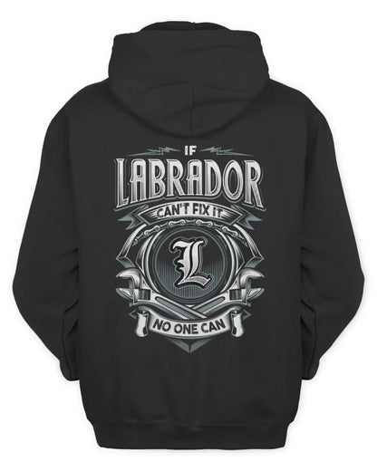 LABRADOR AP81-K4-626 - Personalized Ahmed Quote Apparel “If Ahmed Can't Fix It, No One Can” - Unisex Hoodie - Black