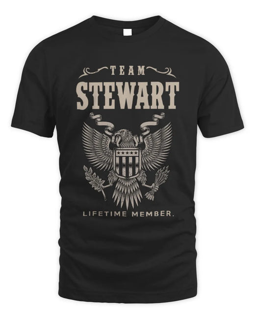 STEWART TP06-K82 – Personalized Classic Style Apparel “Team NAME Lifetime Member”