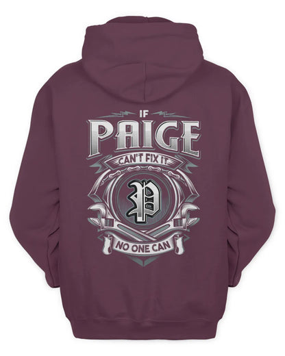 PAIGE AP81-K4-626 - Personalized Ahmed Quote Apparel “If Ahmed Can't Fix It, No One Can” - Unisex Hoodie - Maroon