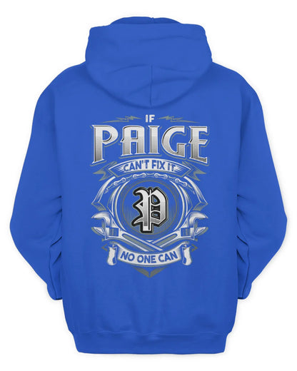 PAIGE AP81-K4-626 - Personalized Ahmed Quote Apparel “If Ahmed Can't Fix It, No One Can” - Unisex Hoodie - Royal