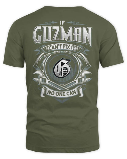 GUZMAN AP81-K4-626 - Personalized Ahmed Quote Apparel “If Ahmed Can't Fix It, No One Can” - Unisex Standard T-Shirt - Military Green