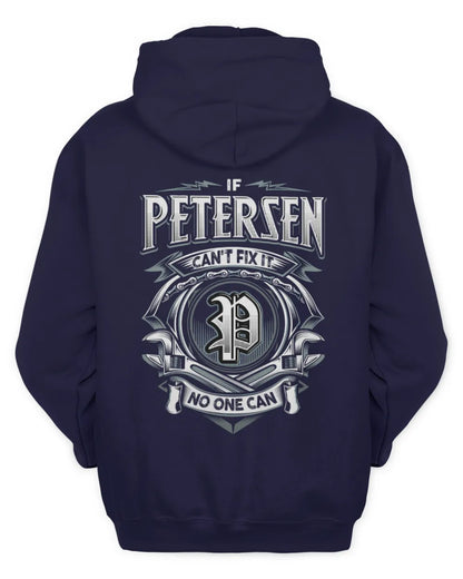 PETERSEN AP81-K4-626 - Personalized Ahmed Quote Apparel “If Ahmed Can't Fix It, No One Can” - Unisex Hoodie - Navy