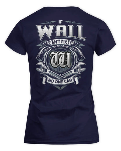 WALL AP81-K4-626 - Personalized Ahmed Quote Apparel “If Ahmed Can't Fix It, No One Can” - Women's Standard T-Shirt - Navy