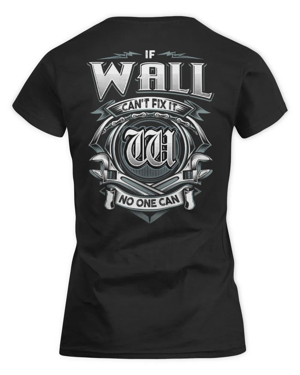 WALL AP81-K4-626 - Personalized Ahmed Quote Apparel “If Ahmed Can't Fix It, No One Can” - Women's Standard T-Shirt - Black