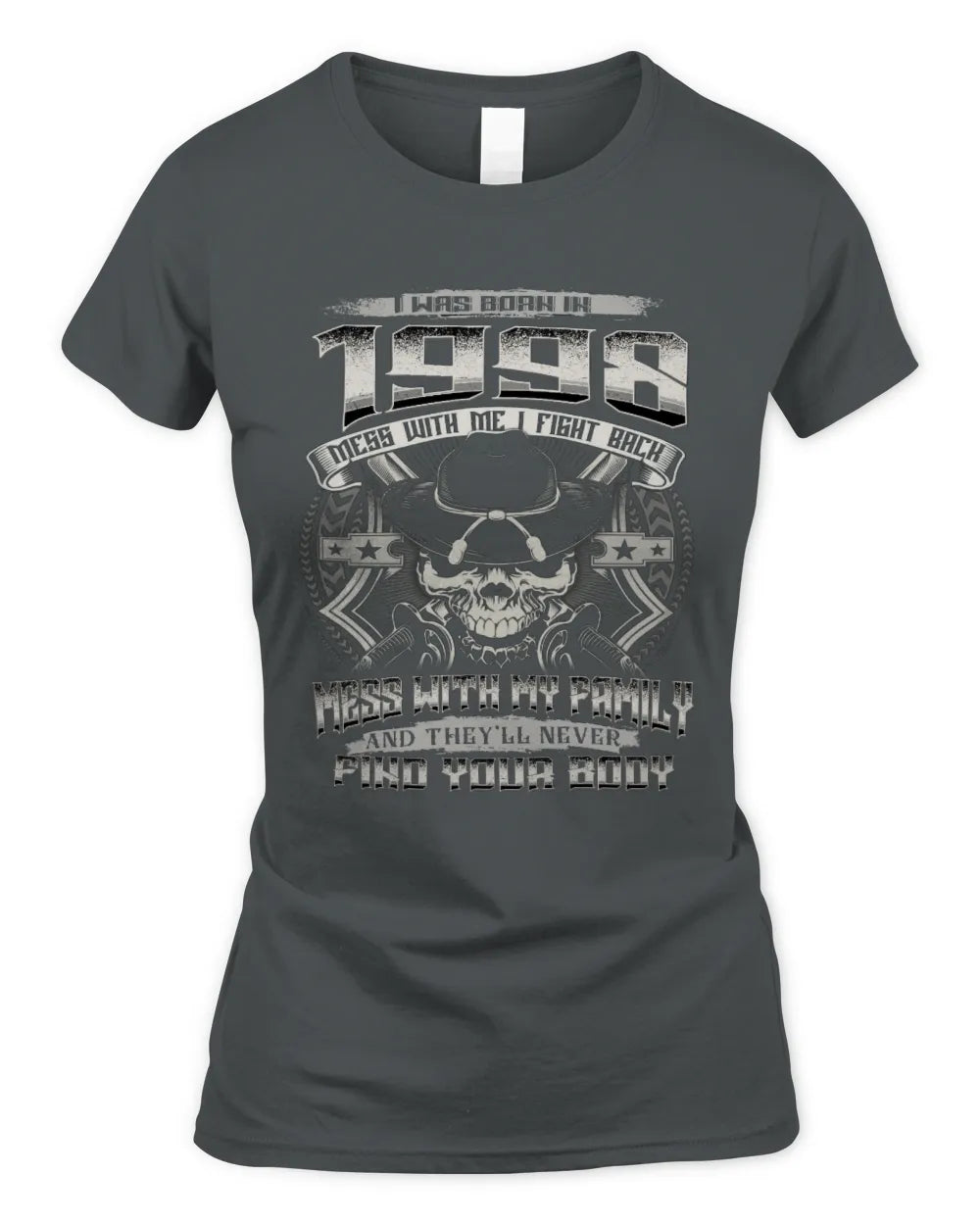 1998 HH89-K2 – Protective Family Quote T-Shirt - Women's Standard T-Shirt - Charcoal