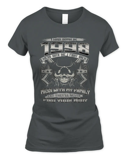 1998 HH89-K2 – Protective Family Quote T-Shirt - Women's Standard T-Shirt - Charcoal