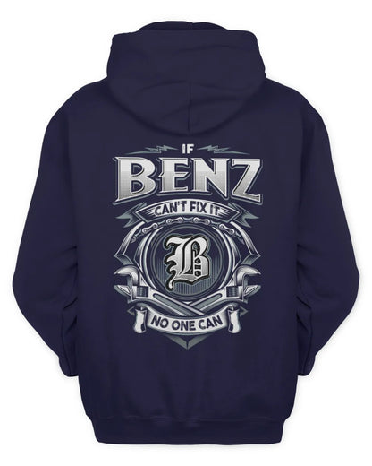 BENZ AP81-K4-626 - Personalized Ahmed Quote Apparel “If Ahmed Can't Fix It, No One Can” - Unisex Hoodie - Navy