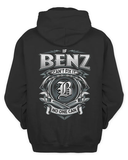 BENZ AP81-K4-626 - Personalized Ahmed Quote Apparel “If Ahmed Can't Fix It, No One Can” - Unisex Hoodie - Black