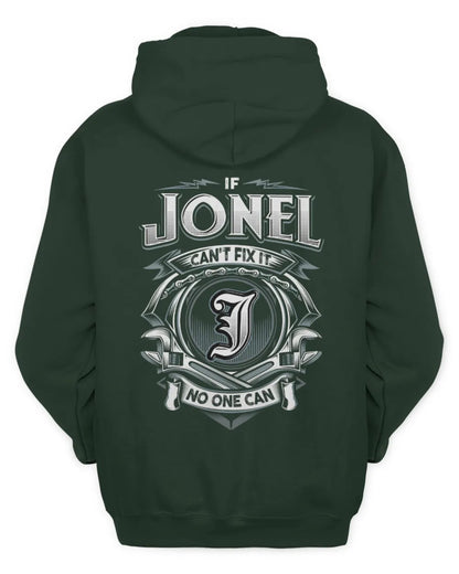 JONEL AP81-K4-626 - Personalized Ahmed Quote Apparel “If Ahmed Can't Fix It, No One Can” - Unisex Hoodie - Forest Green