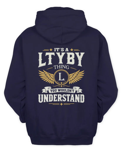 LTYBY KT06-M008 It’s a [NAME] Thing – You Wouldn’t Understand | Personalized Vintage T-Shirt - Unisex Hoodie - Navy