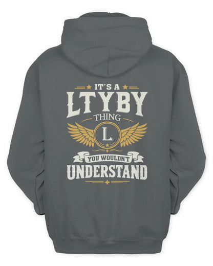 LTYBY KT06-M008 It’s a [NAME] Thing – You Wouldn’t Understand | Personalized Vintage T-Shirt - Unisex Hoodie - Charcoal