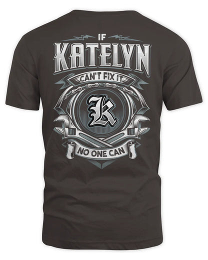 KATELYN AP81-K4-626 - Personalized Ahmed Quote Apparel “If Ahmed Can't Fix It, No One Can” - Unisex Standard T-Shirt - Dark Chocolate