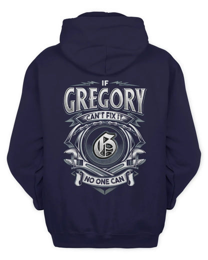 GREGORY AP81-K4-626 - Personalized Ahmed Quote Apparel “If Ahmed Can't Fix It, No One Can” - Unisex Hoodie - Navy