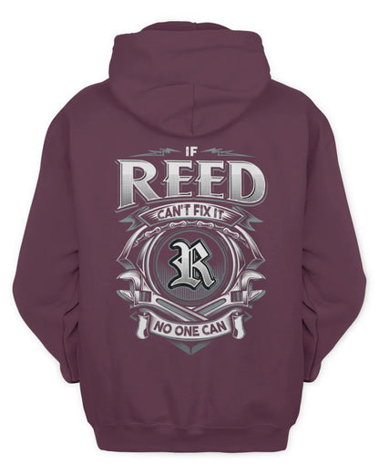 REED AP81-K4-626 - Personalized Ahmed Quote Apparel “If Ahmed Can't Fix It, No One Can” - Unisex Hoodie - Maroon