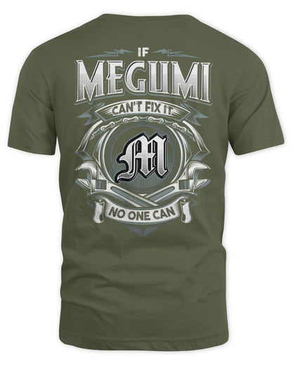MEGUMI AP81-K4-626 - Personalized Ahmed Quote Apparel “If Ahmed Can't Fix It, No One Can” - Unisex Standard T-Shirt - Military Green