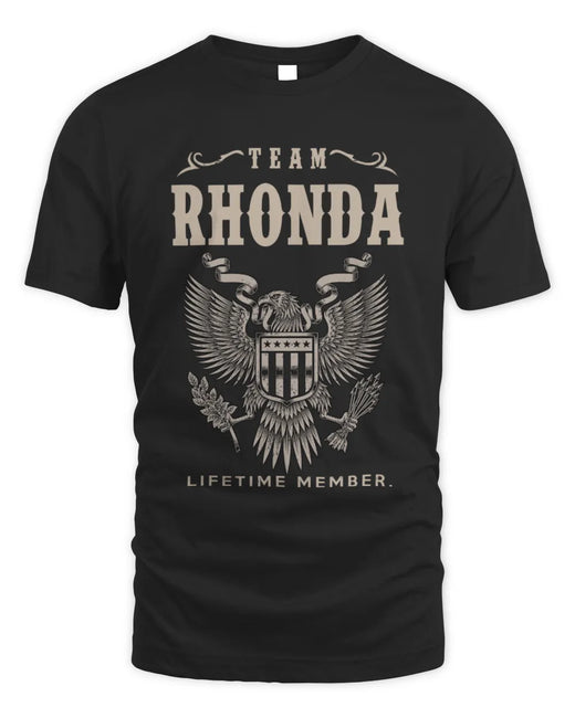 RHONDA TP06-K82 – Personalized Classic Style Apparel “Team NAME Lifetime Member”