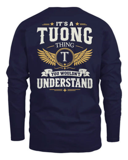 TUONG KT06-M008 It’s a [NAME] Thing – You Wouldn’t Understand | Personalized Vintage T-Shirt - Men's Long Sleeved T-Shirt - Navy