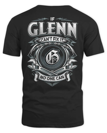GLENN AP81-K4-626 - Personalized Ahmed Quote Apparel “If Ahmed Can't Fix It, No One Can” - Unisex Standard T-Shirt - Black