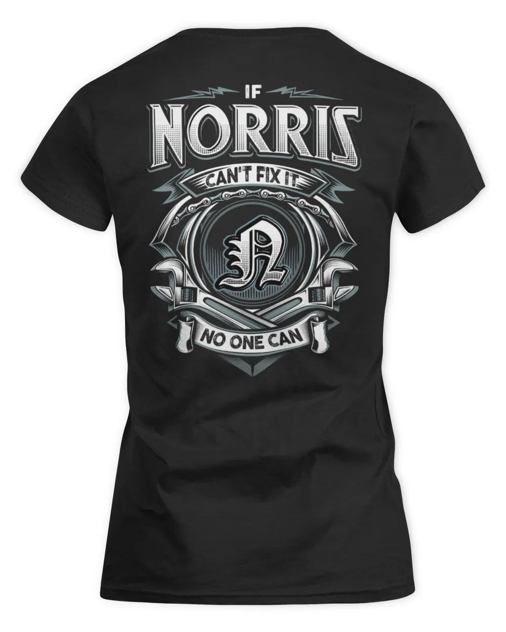 NORRIS AP81-K4-626 - Personalized Ahmed Quote Apparel “If Ahmed Can't Fix It, No One Can” - Women's Standard T-Shirt - Black