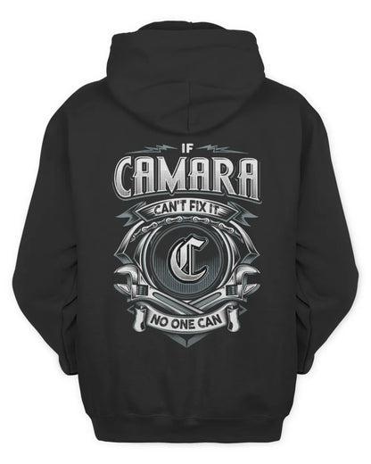 CAMARA AP81-K4-626 - Personalized Ahmed Quote Apparel “If Ahmed Can't Fix It, No One Can” - Unisex Hoodie - Black