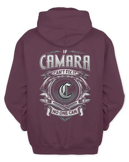 CAMARA AP81-K4-626 - Personalized Ahmed Quote Apparel “If Ahmed Can't Fix It, No One Can” - Unisex Hoodie - Maroon