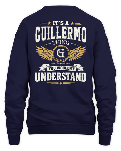 GUILLERMO KT06-M008 It’s a [NAME] Thing – You Wouldn’t Understand | Personalized Vintage T-Shirt - Unisex Sweatshirt - Navy