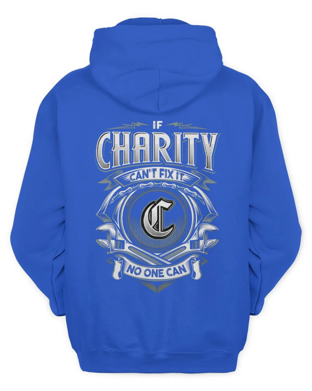 CHARITY AP81-K4-626 - Personalized Ahmed Quote Apparel “If Ahmed Can't Fix It, No One Can” - Unisex Hoodie - Royal