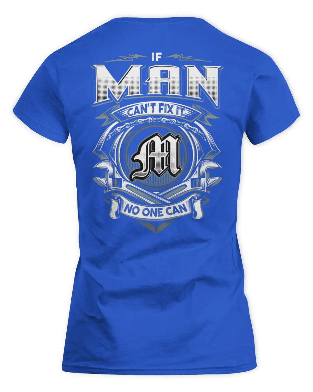 MAN AP81-K4-626 - Personalized Ahmed Quote Apparel “If Ahmed Can't Fix It, No One Can” - Women's Standard T-Shirt - Royal