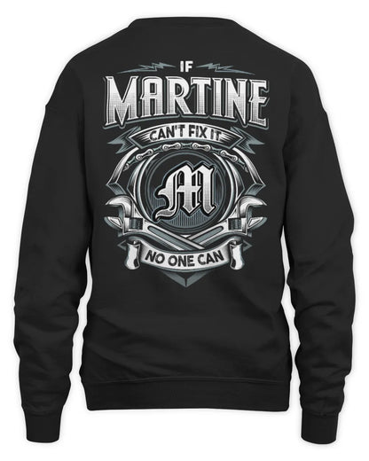 MARTINE AP81-K4-626 - Personalized Ahmed Quote Apparel “If Ahmed Can't Fix It, No One Can” - Unisex Sweatshirt - Black