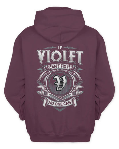 VIOLET AP81-K4-626 - Personalized Ahmed Quote Apparel “If Ahmed Can't Fix It, No One Can” - Unisex Hoodie - Maroon
