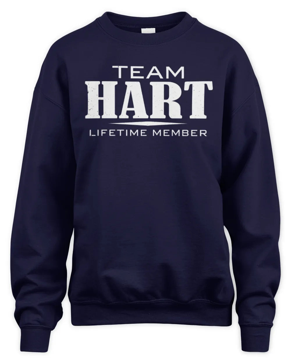 HART BL62-K4-128 - Personalized “Team NAME Lifetime Member” - Unisex Sweatshirt - Navy
