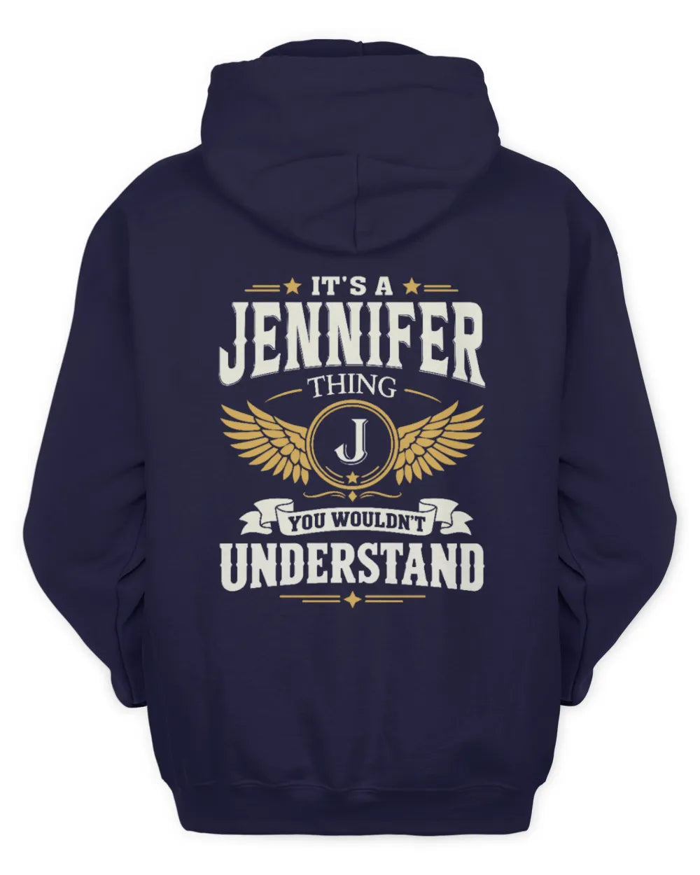 JENNIFER KT06-M008 It’s a [NAME] Thing – You Wouldn’t Understand | Personalized Vintage T-Shirt - Unisex Hoodie - Navy