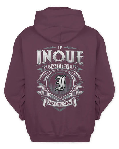 INOUE AP81-K4-626 - Personalized Ahmed Quote Apparel “If Ahmed Can't Fix It, No One Can” - Unisex Hoodie - Maroon