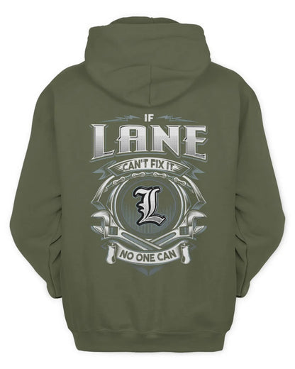 LANE AP81-K4-626 - Personalized Ahmed Quote Apparel “If Ahmed Can't Fix It, No One Can” - Unisex Hoodie - Military Green