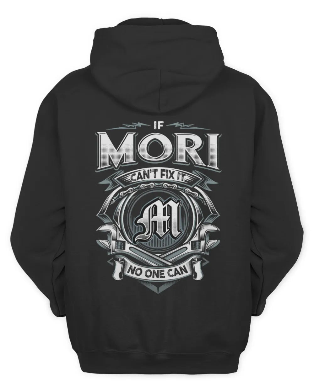 MORI AP81-K4-626 - Personalized Ahmed Quote Apparel “If Ahmed Can't Fix It, No One Can” - Unisex Hoodie - Black