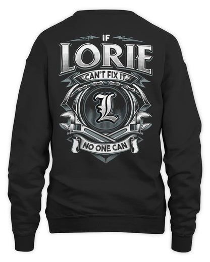 LORIE AP81-K4-626 - Personalized Ahmed Quote Apparel “If Ahmed Can't Fix It, No One Can” - Unisex Sweatshirt - Black