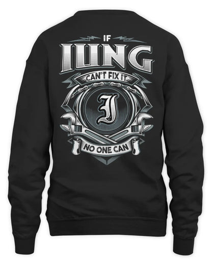 IUNG AP81-K4-626 - Personalized Ahmed Quote Apparel “If Ahmed Can't Fix It, No One Can” - Unisex Sweatshirt - Black