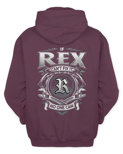REX AP81-K4-626 - Personalized Ahmed Quote Apparel “If Ahmed Can't Fix It, No One Can” - Unisex Hoodie - Maroon