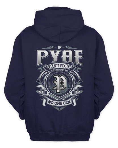 PYAE AP81-K4-626 - Personalized Ahmed Quote Apparel “If Ahmed Can't Fix It, No One Can” - Unisex Hoodie - Navy