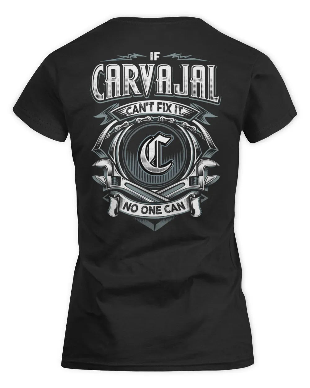 CARVAJAL AP81-K4-626 - Personalized Ahmed Quote Apparel “If Ahmed Can't Fix It, No One Can” - Women's Standard T-Shirt - Black