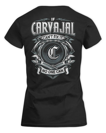 CARVAJAL AP81-K4-626 - Personalized Ahmed Quote Apparel “If Ahmed Can't Fix It, No One Can” - Women's Standard T-Shirt - Black