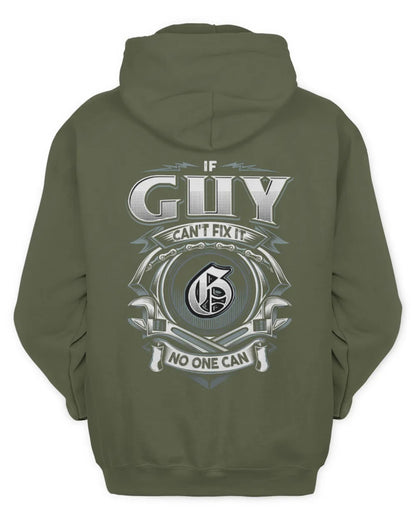 GUY AP81-K4-626 - Personalized Ahmed Quote Apparel “If Ahmed Can't Fix It, No One Can” - Unisex Hoodie - Military Green