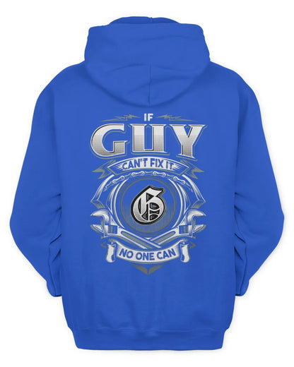 GUY AP81-K4-626 - Personalized Ahmed Quote Apparel “If Ahmed Can't Fix It, No One Can” - Unisex Hoodie - Royal